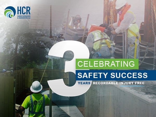 Handex celebrating 3 years of safety success